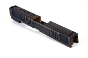 Image of Gun Cuts Counter Strike for Sig Sauer, P320 Full Size/M17, No Optic Cut, Battleworn Copper, GC-P320F-CST-COPBW-NO