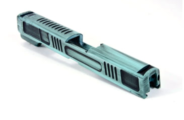 Image of Gun Cuts Counter Strike for Sig Sauer, P320 Full Size/M17, No Optic Cut, Battleworn Robbins Egg Blue, GC-P320F-CST-REBBW-NO