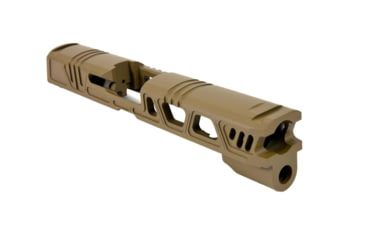 Image of Gun Cuts Cyberpunk for Sig Sauer P320 Full Size/M17, No Optic Cut, Coyote Tan, GC-P320F-CYB-CTA-NO