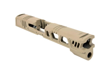 Image of Gun Cuts Cyberpunk for Sig Sauer P320 Full Size/M17, No Optic Cut, Desert Sand, GC-P320F-CYB-DSA-NO