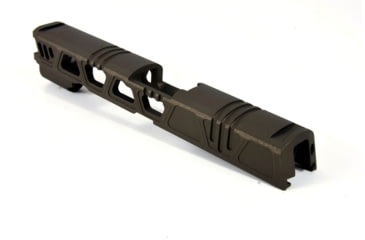 Image of Gun Cuts Cyberpunk for Sig Sauer P320 Full Size/M17, No Optic Cut, Midnight Bronze, GC-P320F-CYB-MBR-NO