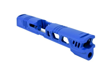 Image of Gun Cuts Cyberpunk for Sig Sauer P320 Full Size/M17, No Optic Cut, NRA Blue, GC-P320F-CYB-NBL-NO