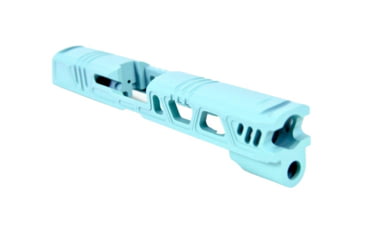 Image of Gun Cuts Cyberpunk for Sig Sauer P320 Full Size/M17, No Optic Cut, Robbins Egg Blue, GC-P320F-CYB-REB-NO