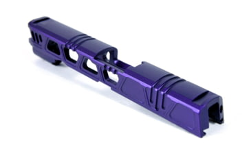 Image of Gun Cuts Cyberpunk for Sig Sauer P320 Full Size/M17, No Optic Cut, Royal Purple, GC-P320F-CYB-RPR-NO