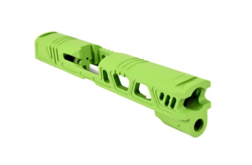 Image of Gun Cuts Cyberpunk for Sig Sauer P320 Full Size/M17, No Optic Cut, Zombie Green, GC-P320F-CYB-ZGR-NO