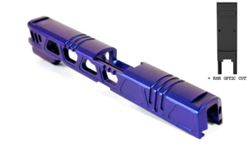Image of Gun Cuts Cyberpunk for Sig Sauer P320 Full Size/M17, Optic Cut, Arctic Laser Blue, GC-P320F-CYB-ALS-RMR