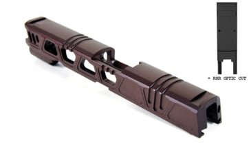 Image of Gun Cuts Cyberpunk for Sig Sauer P320 Full Size/M17, Optic Cut, Black Cherry Bomb, GC-P320F-CYB-BCB-RMR