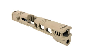 Image of Gun Cuts Cyberpunk for Sig Sauer P320 Full Size/M17, Optic Cut, Desert Sand, GC-P320F-CYB-DSA-RMR