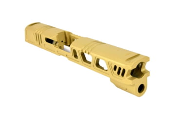 Image of Gun Cuts Cyberpunk for Sig Sauer P320 Full Size/M17, Optic Cut, Gold, GC-P320F-CYB-GOL-RMR