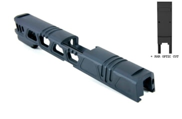 Image of Gun Cuts Cyberpunk for Sig Sauer P320 Full Size/M17, Optic Cut, Graphite Black, GC-P320F-CYB-GBL-RMR