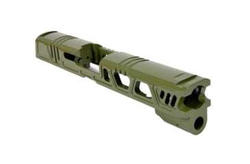 Image of Gun Cuts Cyberpunk for Sig Sauer P320 Full Size/M17, Optic Cut, Noveske Bazooka Green, GC-P320F-CYB-NBG-RMR