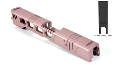 Image of Gun Cuts Cyberpunk for Sig Sauer P320 Full Size/M17, Optic Cut, Rose Gold, GC-P320F-CYB-RGO-RMR