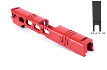 Image of Gun Cuts Cyberpunk for Sig Sauer P320 Full Size/M17, Optic Cut, USMC Red, GC-P320F-CYB-URE-RMR
