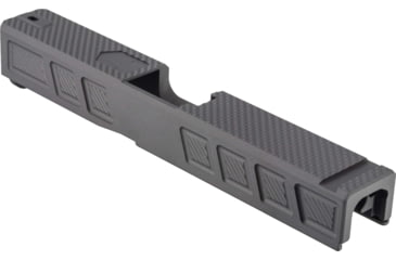 Image of Gun Cuts Gentleman Slide for Glock 19, No Optic Cut, Sniper Gray, GC-G19-GEN-SGR-NO