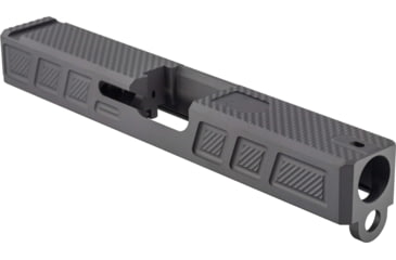 Image of Gun Cuts Gentleman Slide for Glock 19, No Optic Cut, Sniper Gray, GC-G19-GEN-SGR-NO