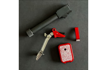 Image of Gun Cuts Glock OEM Fatty Aluminum Baseplate, 0RD, Gold, GC-GLK-BP -GOL