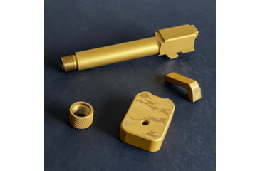 Image of Gun Cuts Glock Magpul GL9 Fatty Aluminum Baseplate, 0RD, FDE, GC-MP-BP -FDE