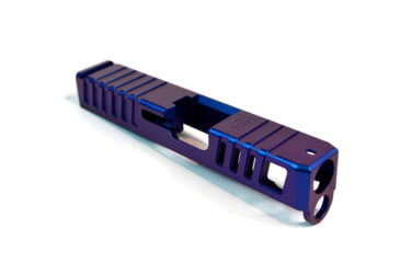 Image of Gun Cuts Juggernaut Slide for Glock 26, No Optic Cut, Arctic Laser Blue, GC-G26-JUG-ALS-NO
