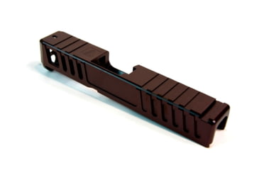 Image of Gun Cuts Juggernaut Slide for Glock 26, No Optic Cut, Black Cherry Bomb, GC-G26-JUG-BCB-NO