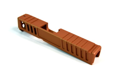 Image of Gun Cuts Juggernaut Slide for Glock 26, No Optic Cut, Copper, GC-G26-JUG-COP-NO