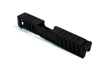 Image of Gun Cuts Juggernaut Slide for Glock 26, No Optic Cut, Graphite Black, GC-G26-JUG-GBL-NO