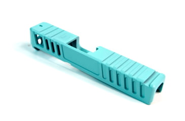 Image of Gun Cuts Juggernaut Slide for Glock 26, No Optic Cut, Robbins Egg Blue, GC-G26-JUG-REB-NO