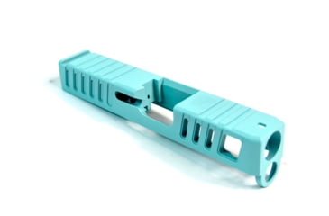 Image of Gun Cuts Juggernaut Slide for Glock 26, No Optic Cut, Robbins Egg Blue, GC-G26-JUG-REB-NO
