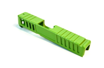 Image of Gun Cuts Juggernaut Slide for Glock 26, No Optic Cut, Zombie Green, GC-G26-JUG-ZGR-NO