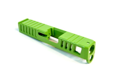 Image of Gun Cuts Juggernaut Slide for Glock 26, No Optic Cut, Zombie Green, GC-G26-JUG-ZGR-NO