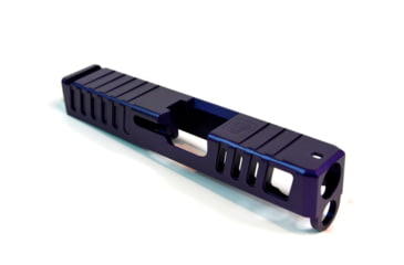 Image of Gun Cuts Juggernaut Slide for Glock 26, Optic Cut, Royal Purple, GC-G26-JUG-RPR-RMR