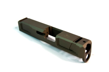 Image of Gun Cuts Raider Slide for Glock 26, No Optic Cut, Smoked Bronze, GC-G26-RAI-SBR-NO