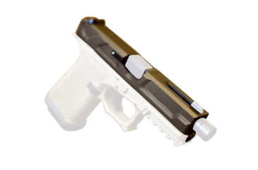 Image of Gun Cuts Roswell Slide for Glock 19 Gen 3, No Optic Cut, Midnight Bronze, GC-G19-ROS-MBR-NO