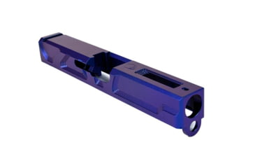 Image of Gun Cuts Roswell Slide for Glock 19, No Optic Cut, Arctic Laser Blue, GC-G19-ROS-ALS-NO