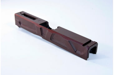 Image of Gun Cuts Roswell Slide for Glock 19, No Optic Cut, Black Cherry Bomb, GC-G19-ROS-BCB-NO