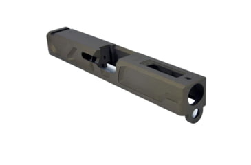 Image of Gun Cuts Roswell Slide for Glock 19, No Optic Cut, Burnt Bronze, GC-G19-ROS-BBR-NO