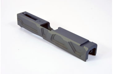 Image of Gun Cuts Roswell Slide for Glock 19, No Optic Cut, Northern Lights, GC-G19-ROS-NLI-NO