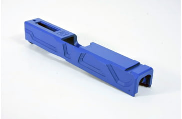 Image of Gun Cuts Roswell Slide for Glock 19, No Optic Cut, NRA Blue, GC-G19-ROS-NBL-NO