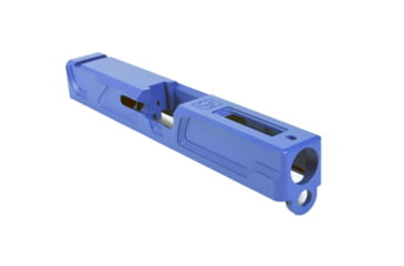 Image of Gun Cuts Roswell Slide for Glock 19, No Optic Cut, NRA Blue, GC-G19-ROS-NBL-NO