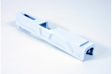 Image of Gun Cuts Roswell Slide for Glock 19, No Optic Cut, Stormtooper White, GC-G19-ROS-SWH-NO