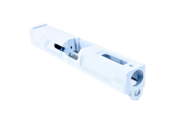 Image of Gun Cuts Roswell Slide for Glock 19, No Optic Cut, Stormtooper White, GC-G19-ROS-SWH-NO