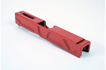 Image of Gun Cuts Roswell Slide for Glock 19, No Optic Cut, USMC Red, GC-G19-ROS-URE-NO