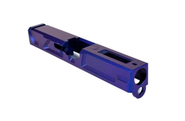 Image of Gun Cuts Roswell Slide for Glock 19, Optic Cut, Arctic Laser Blue, GC-G19-ROS-ALS-RMR