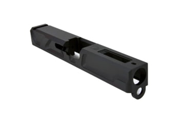 Image of Gun Cuts Roswell Slide for Glock 19, Optic Cut, Graphite Black, GC-G19-ROS-GBL-RMR