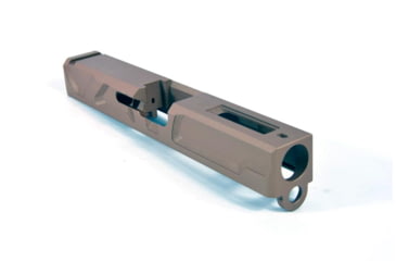Image of Gun Cuts Roswell Slide for Glock 19, Optic Cut, Smoked Bronze, GC-G19-ROS-SBR-RMR