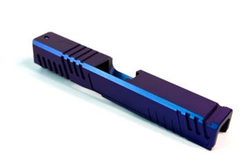 Image of Gun Cuts Shift Slide for Glock 19, No Optic Cut, Arctic Laser Blue, GC-G19-SHF-ALS-NO