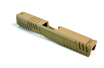 Image of Gun Cuts Shift Slide for Glock 19, No Optic Cut, Desert Sand, GC-G19-SHF-DSA-NO