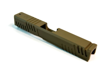 Image of Gun Cuts Shift Slide for Glock 19, No Optic Cut, Flat Dark Earth, GC-G19-SHF-FDE-NO