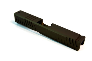 Image of Gun Cuts Shift Slide for Glock 19, No Optic Cut, Midnight Bronze, GC-G19-SHF-MBR-NO