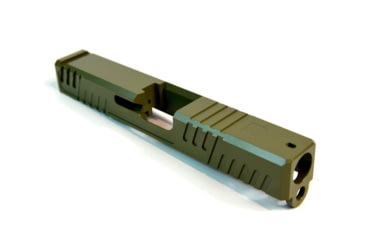 Image of Gun Cuts Shift Slide for Glock 19, No Optic Cut, Noveske Bazooka Green, GC-G19-SHF-NBG-NO