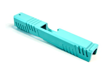 Image of Gun Cuts Shift Slide for Glock 19, No Optic Cut, Robbins Egg Blue, GC-G19-SHF-REB-NO